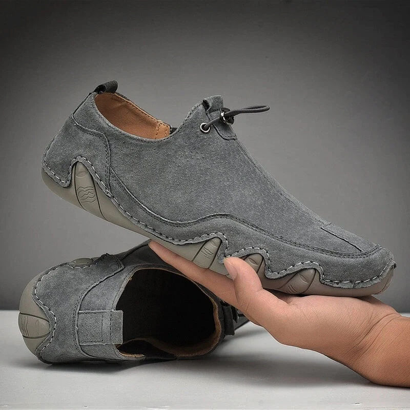 Louis Morel Minimal Lace Slip-On Shoes