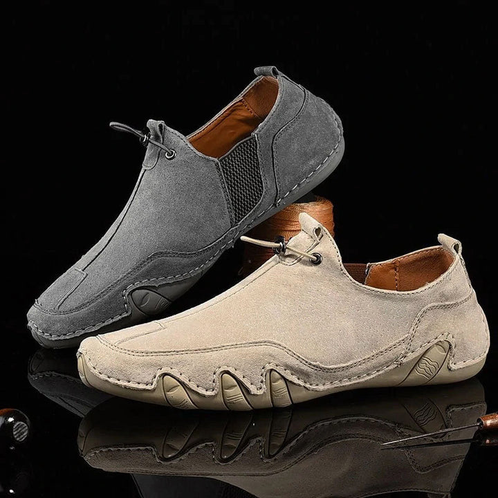 Louis Morel Minimal Lace Slip-On Shoes