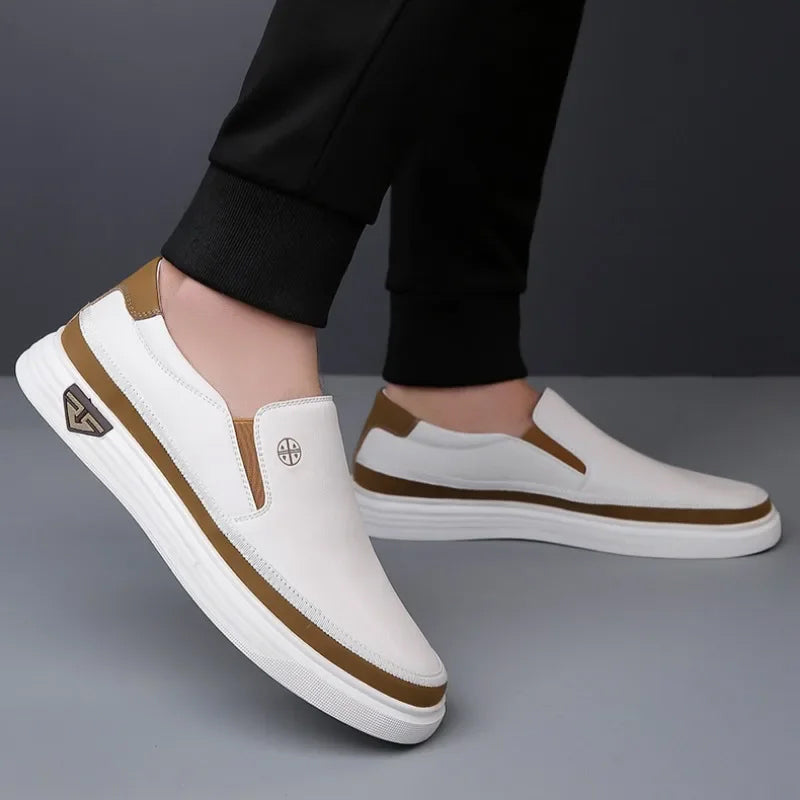 Louis Morel Slip-On Shoes with Thick Sole