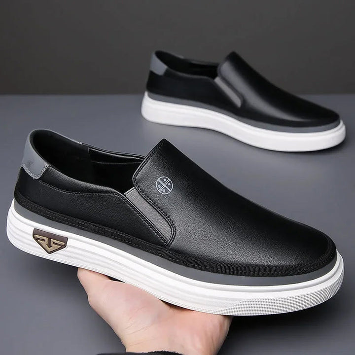 Louis Morel Slip-On Shoes with Thick Sole