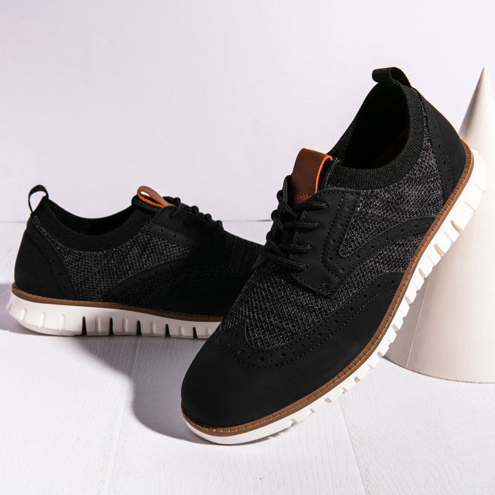Louis Morel Smart Casual Knit Sneakers