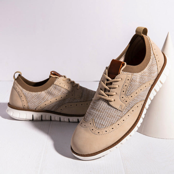 Louis Morel Smart Casual Knit Sneakers