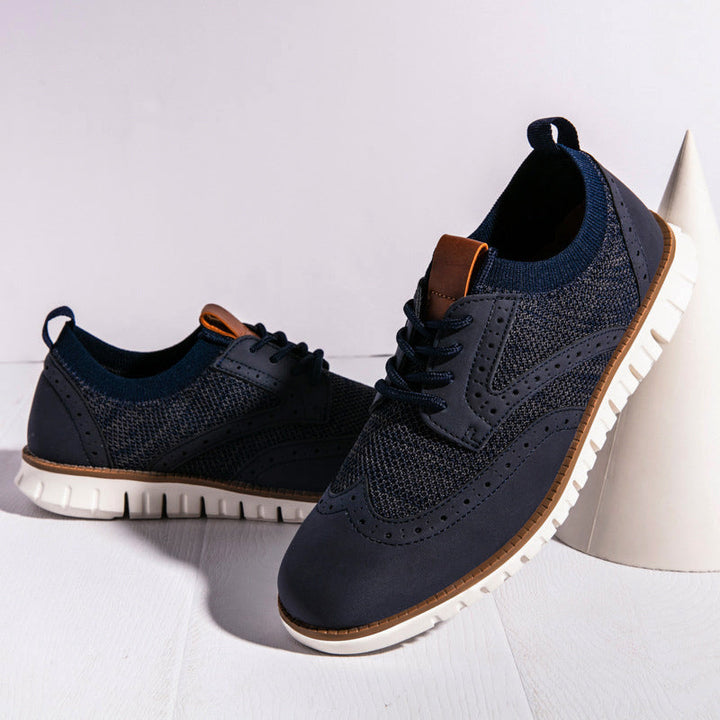 Louis Morel Smart Casual Knit Sneakers