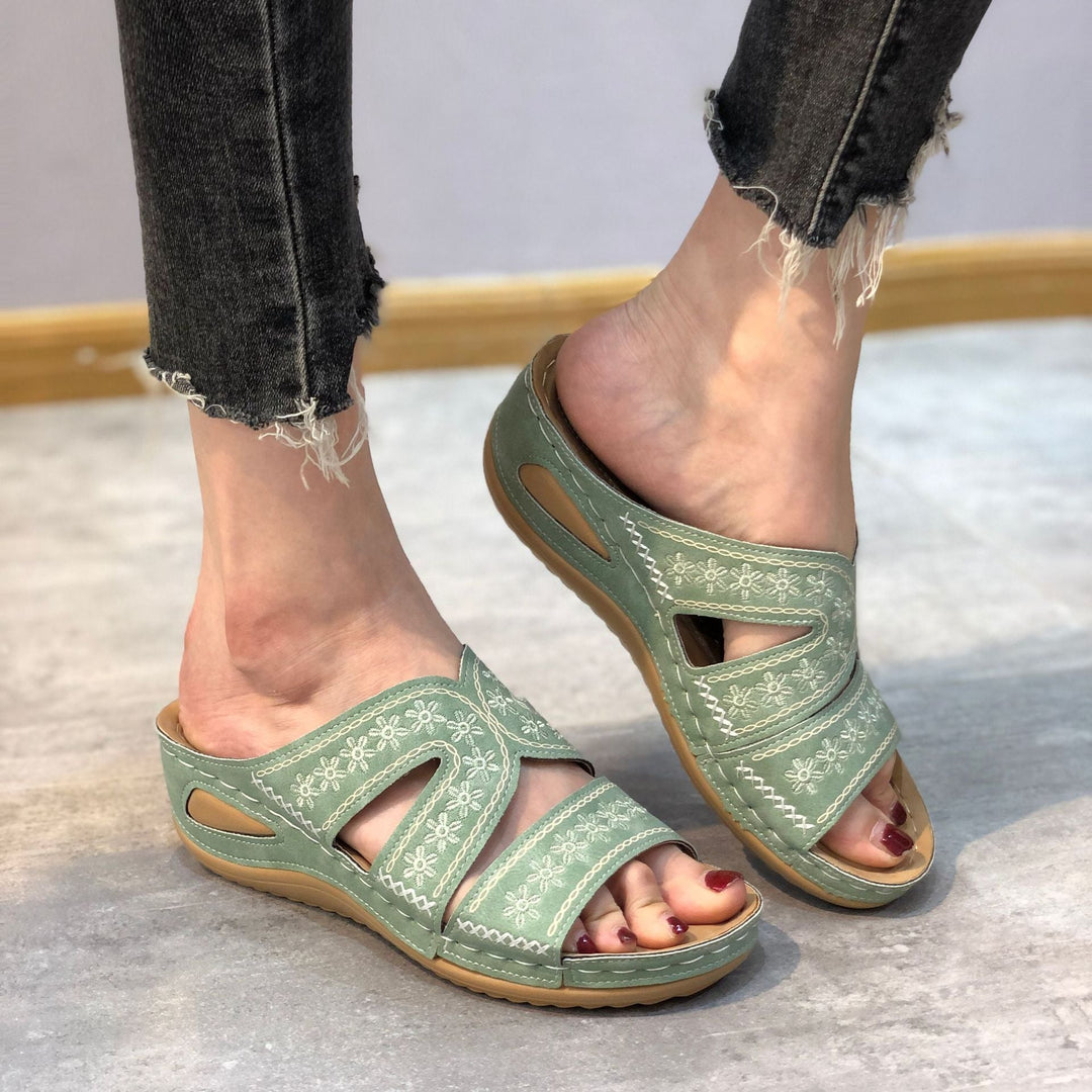 Marisol™ – Sandales orthopédiques stables et respirantes pour un soulagement quotidien