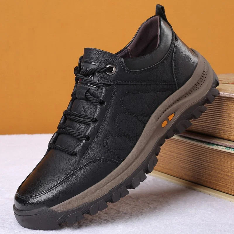 Tony | Men's Leather Lace-up  Walking Shoes