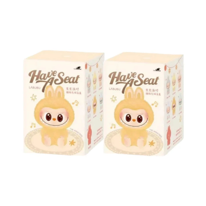 Labubu- Mini Monster V3  – Kawaii Flocked Charm