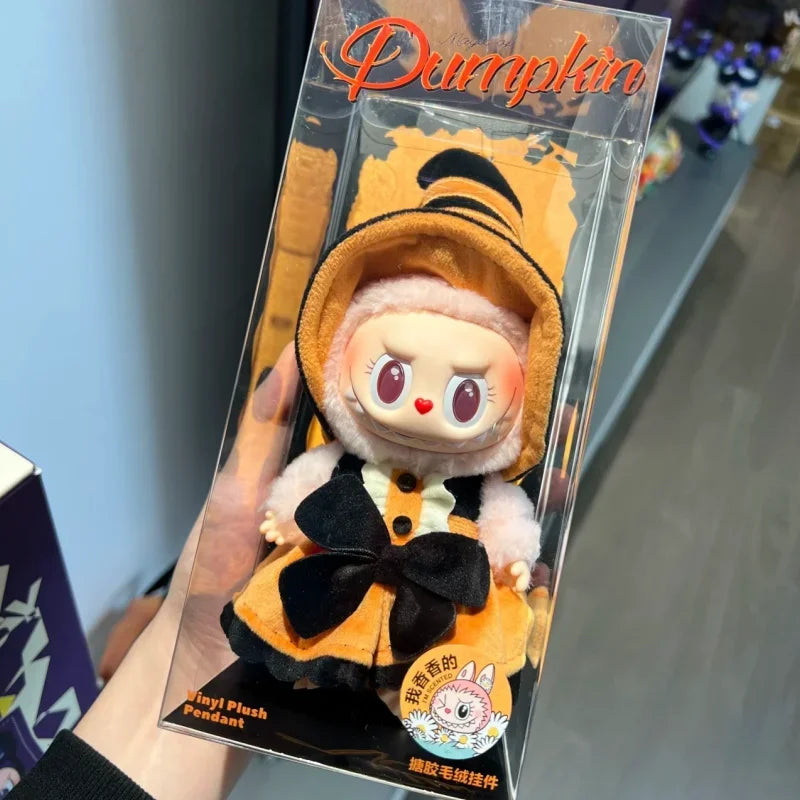Labubu- Mini Monster V3  – Kawaii Flocked Charm