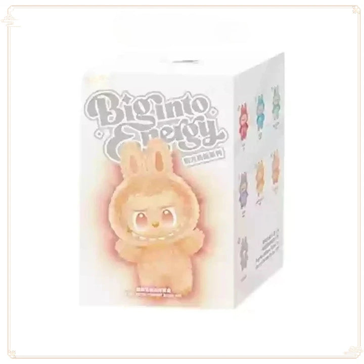 Labubu V3 boîte aveugle les monstres grand dans l'énergie série boîte aveugle vinyle peluche poupée pendentif porte-clés dégradé couleur cadeau Surprise