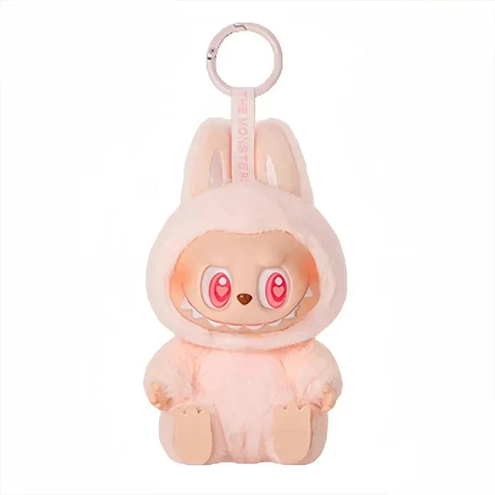 Labubu- Mini Monster V3  – Kawaii Flocked Charm