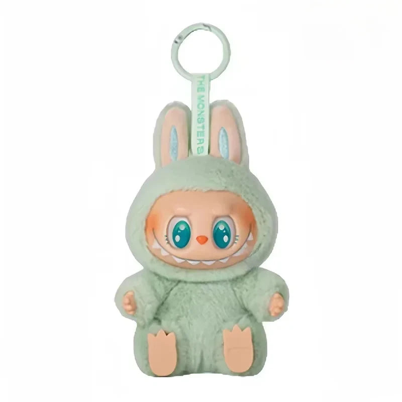 Labubu- Mini Monster V3  – Kawaii Flocked Charm