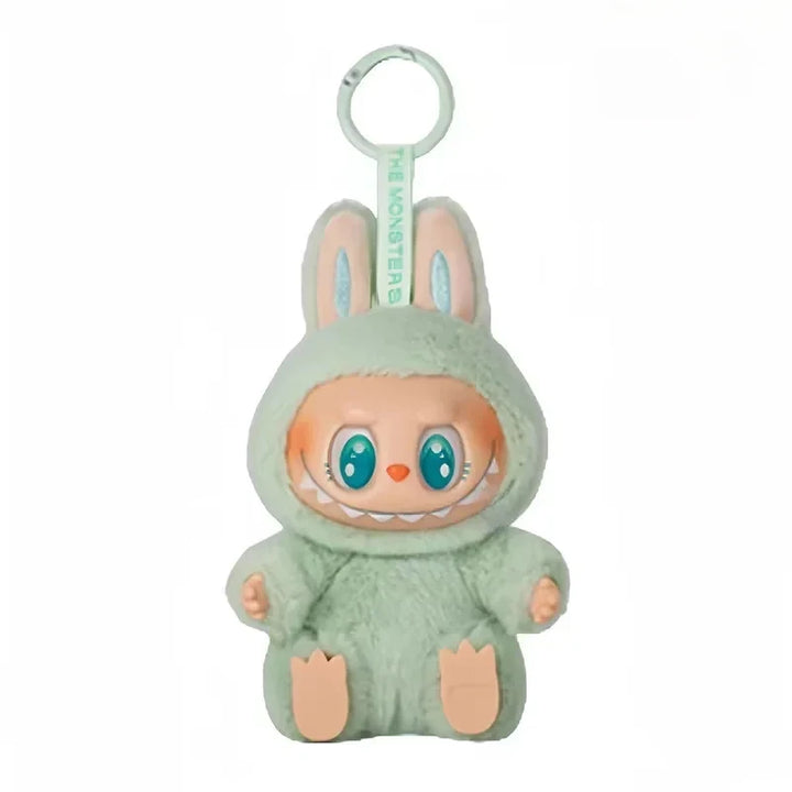Labubu- Mini Monster V3  – Kawaii Flocked Charm