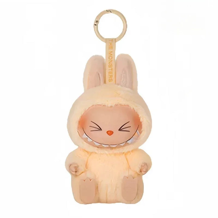 Labubu- Mini Monster V3  – Kawaii Flocked Charm
