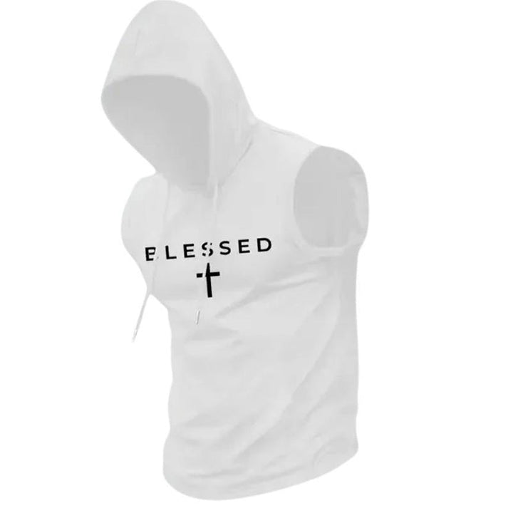 Men Hooded Tank Top