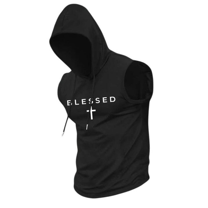 Men Hooded Tank Top