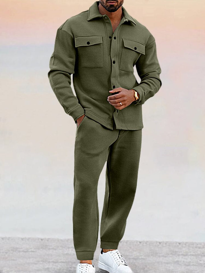 James | Men's Stylish Two-Piece Suit – Comfortable and Sporty