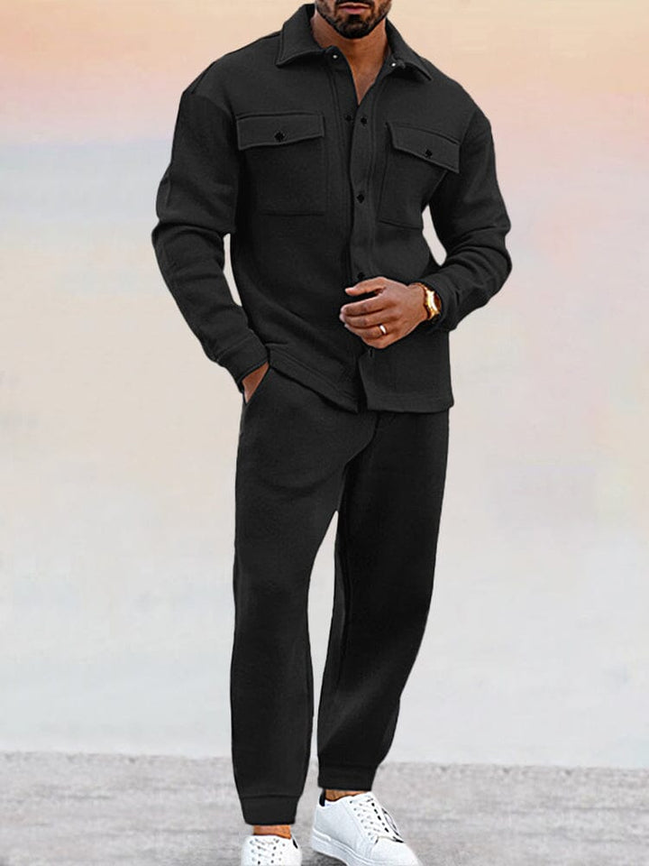 James | Men's Stylish Two-Piece Suit – Comfortable and Sporty