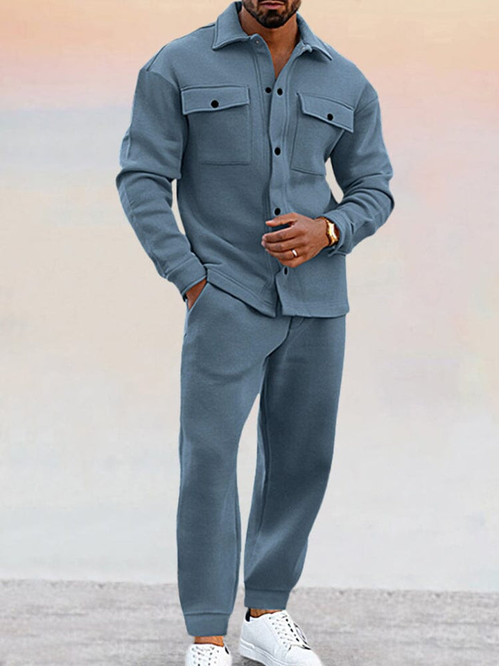 James | Men's Stylish Two-Piece Suit – Comfortable and Sporty