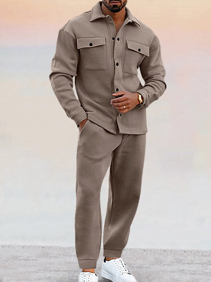 James | Men's Stylish Two-Piece Suit – Comfortable and Sporty