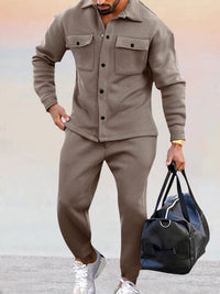 James | Men's Stylish Two-Piece Suit – Comfortable and Sporty