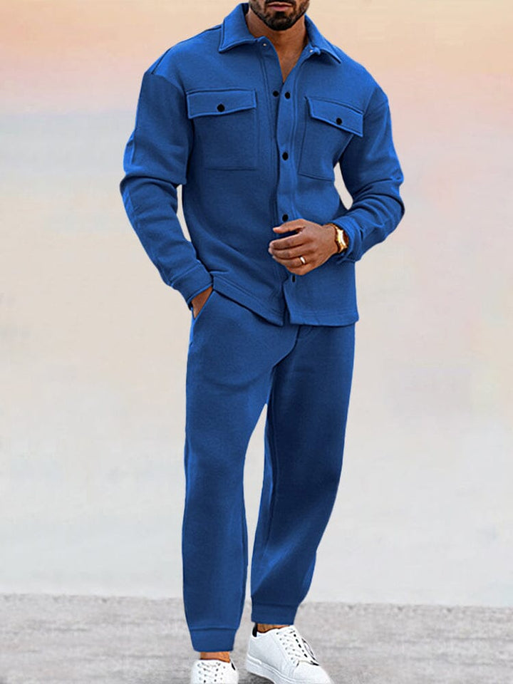 James | Men's Stylish Two-Piece Suit – Comfortable and Sporty