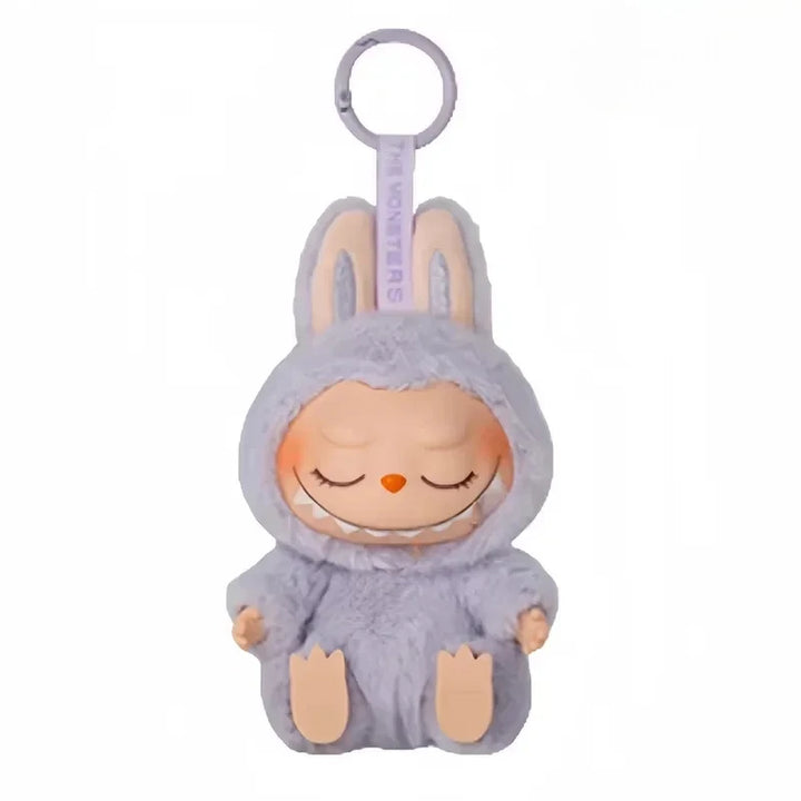 Labubu- Mini Monster V3  – Kawaii Flocked Charm