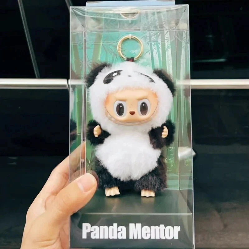 Labubu- Mini Monster V3  – Kawaii Flocked Charm