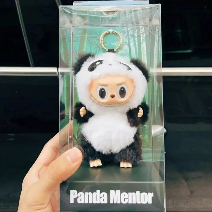 Labubu- Mini Monster V3  – Kawaii Flocked Charm