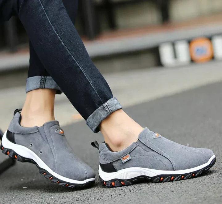 Maverick | Men's Orthopedic Suede Slip-On Walking Shoes with Arch Support