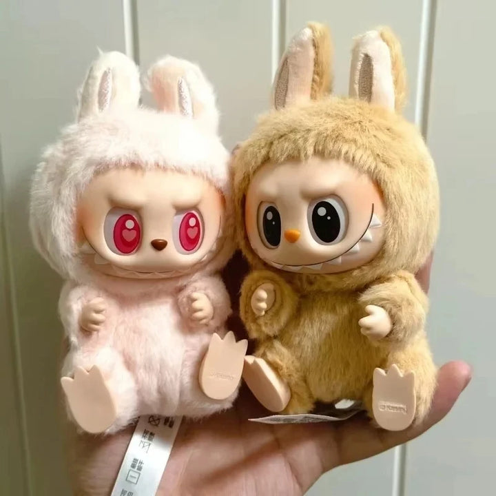 Labubu- Mini Monster V3  – Kawaii Flocked Charm