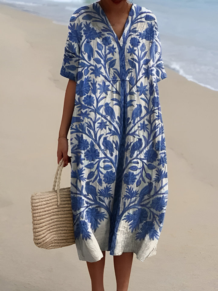 Quirine™ | Printed Summer Breeze Dress