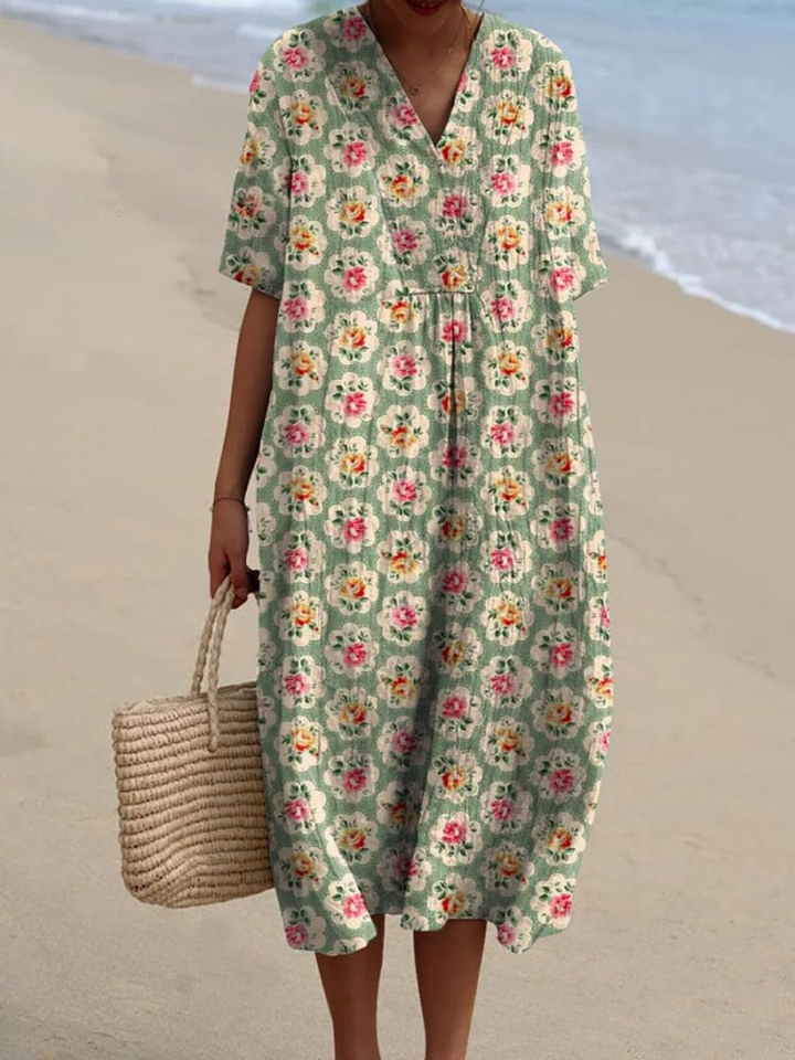Quirine™ | Printed Summer Breeze Dress