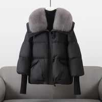 Valine | Jacket with Faux Fur
