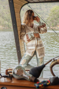 Vanilla Stripe Cardi