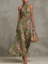 Faith™ | Elegant Floral Maxi Dress