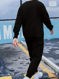 John | Men's Solid Color Tracksuit