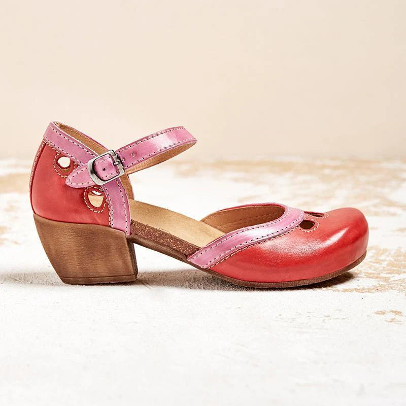 Celda - Comfortable Low Heel Sandals
