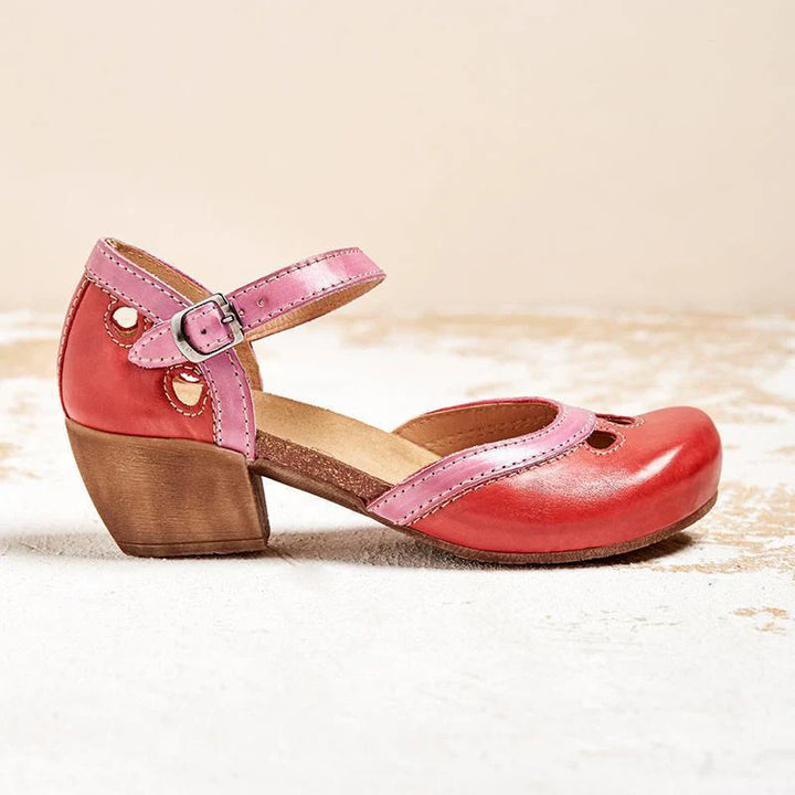 Celda - Comfortable Low Heel Sandals