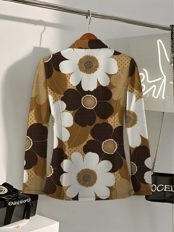 Clothilde™ | Daisy Print Blazer