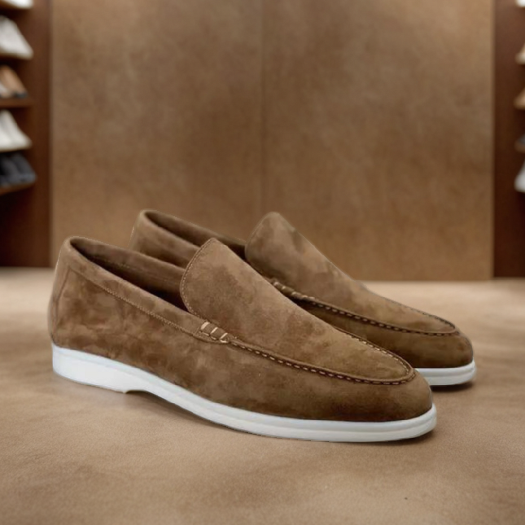 Ashby - suede loafers