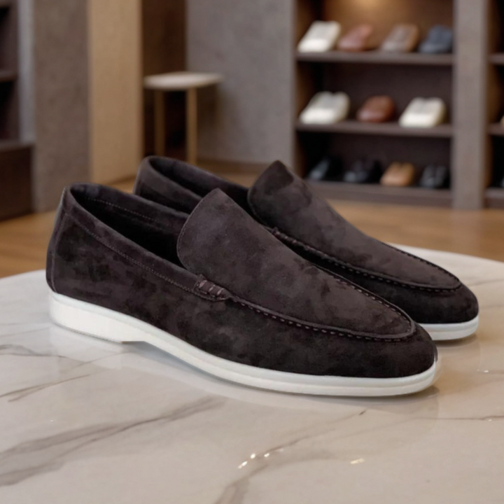 Ashby - suede loafers
