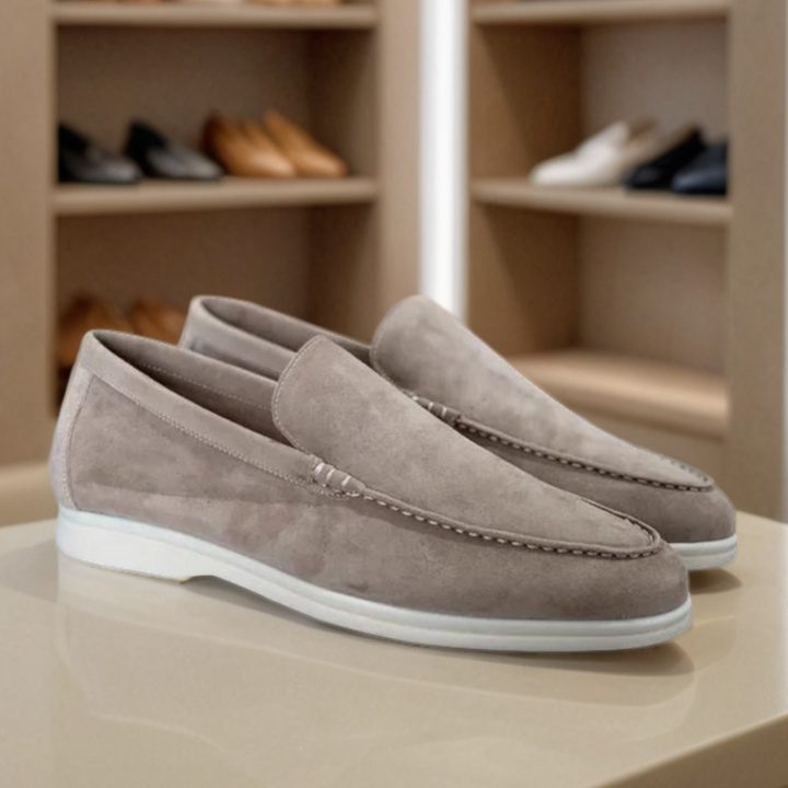 Ashby - suede loafers