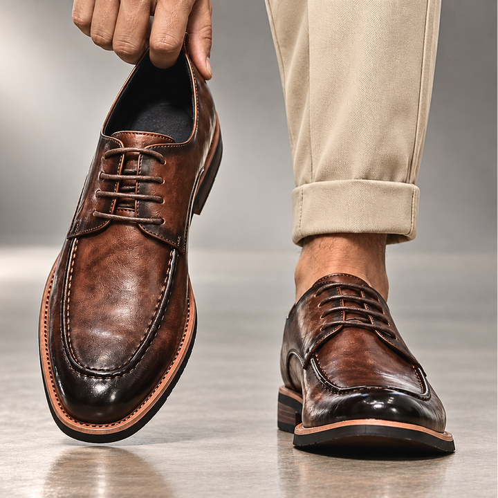Dante Leather Derbies