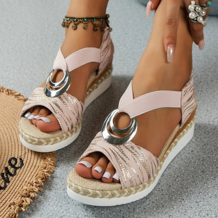 Dana™ – Sandales orthopédiques à amorti en gel pour un confort actif et élégant