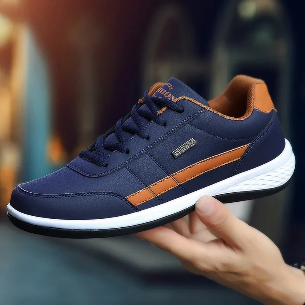 Brent | Men's Orthopedic Leather Formal Shoes with Non-Slip Sole