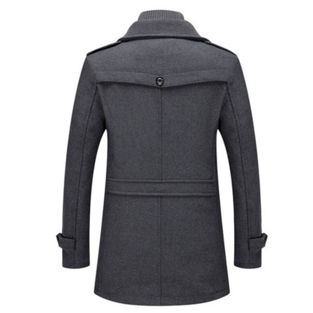 Men's High Collar Coat