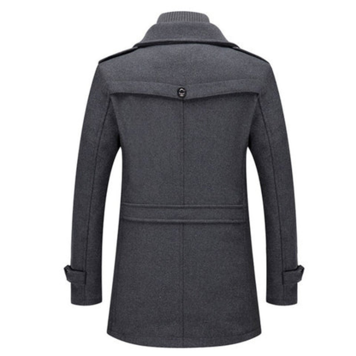Men's High Collar Coat