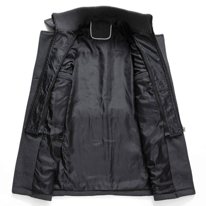 Men's High Collar Coat