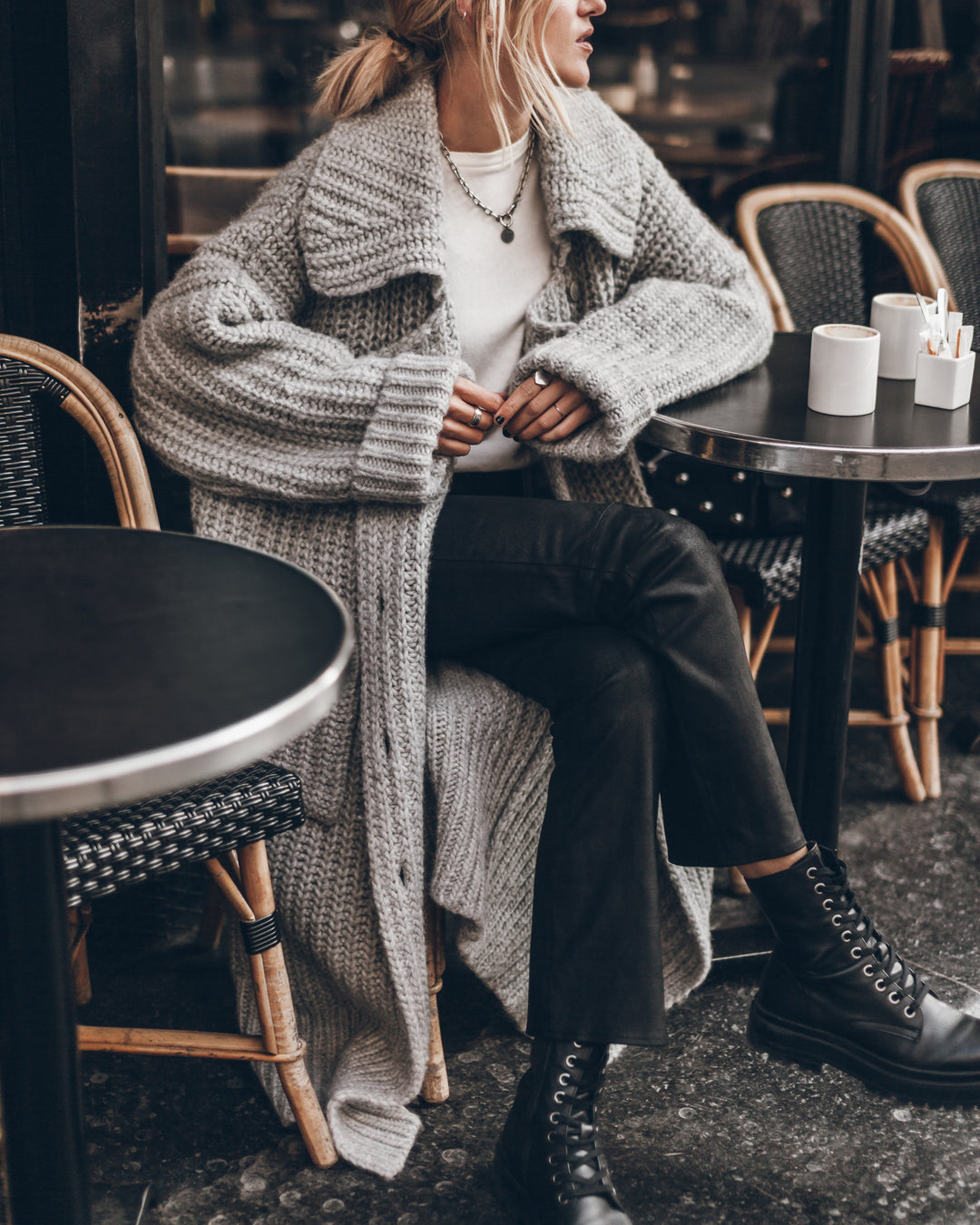 The Light Long Knitted Cardigan