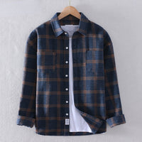 Camden | Men's Classic Checked Long Sleeve Shirt