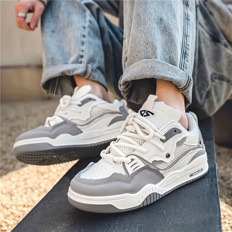 Harlem | Men's Chunky Skate Sneakers with Thick Grip Sole